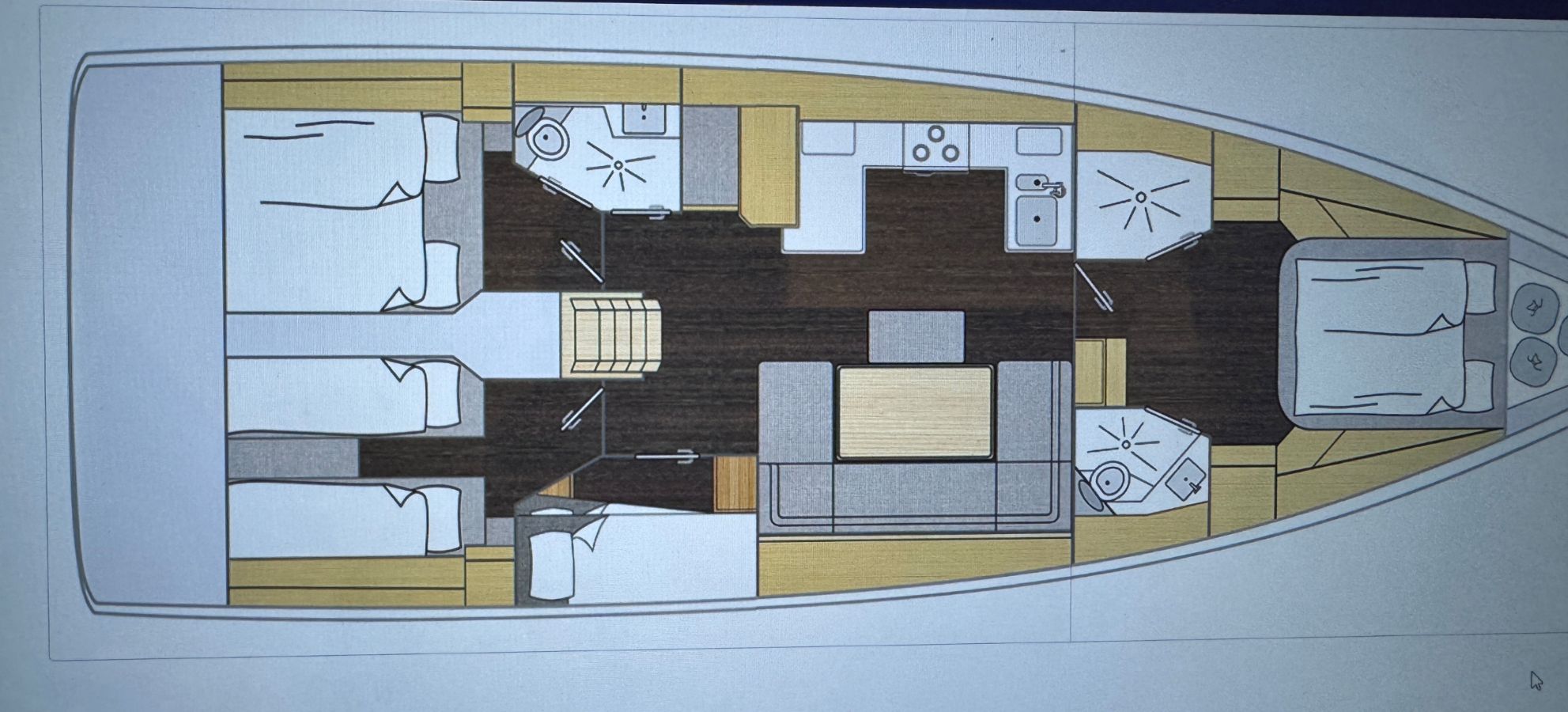 Grundriss Bavaria C46