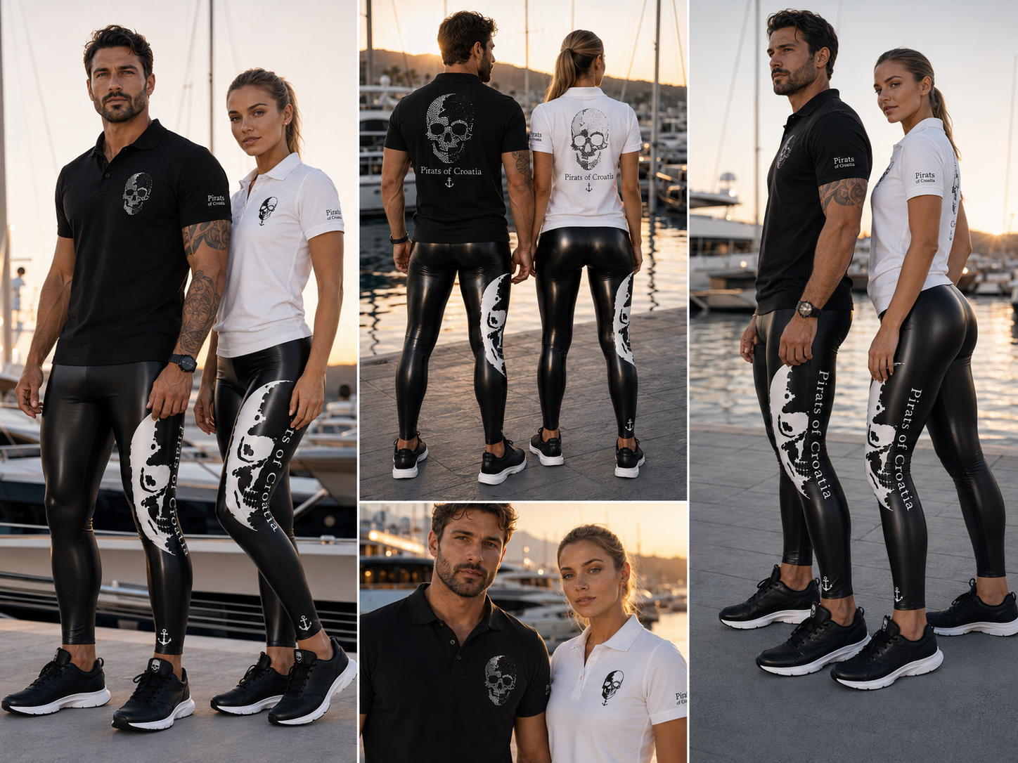 Pirats Fashion Kollektion – Leggings & Polo mit Strass